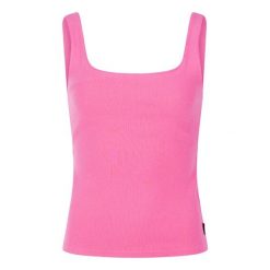 Damski tank top Protest Dazes. Czerwone topy damskie Protest, bez wzorów, bez kołnierzyka. Za 190.00 zł.
