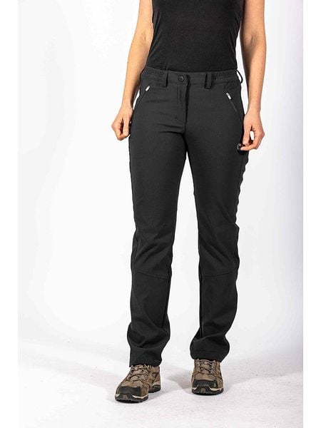 Maul Sport Spodnie softshellowe "Klosters REC" w kolorze antracytowym rozmiar: 54. Czarne spodnie sportowe damskie Maul Sport, z materiału, outdoorowe. Za 260.99 zł.