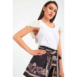 Top TWINSET. Topy damskie Twinset Milano, bez wzorów, bez kołnierzyka. W wyprzedaży za 487.07 zł.