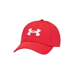 Czapka z daszkiem męska Under Armour Blitzing Cap. Czerwone czapki męskie Under Armour, bez wzorów, sportowe. Za 73.99 zł.