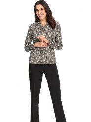 WITT WEIDEN Bluzka w kolorze szarym rozmiar: 36. Szare bluzki damskie WITT WEIDEN, bez wzorów, bez kołnierzyka, bez ramiączek. Za 34.99 zł.