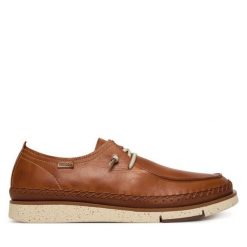 Półbuty Pikolinos. Brązowe półbuty męskie Pikolinos, bez zapięcia. Za 639.99 zł.