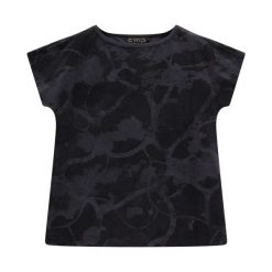 T-shirt z szerokim dekoltem damski CMP. Czarne t-shirty damskie CMP, s, bez wzorów, z materiału, bez kołnierzyka. Za 163.50 zł.