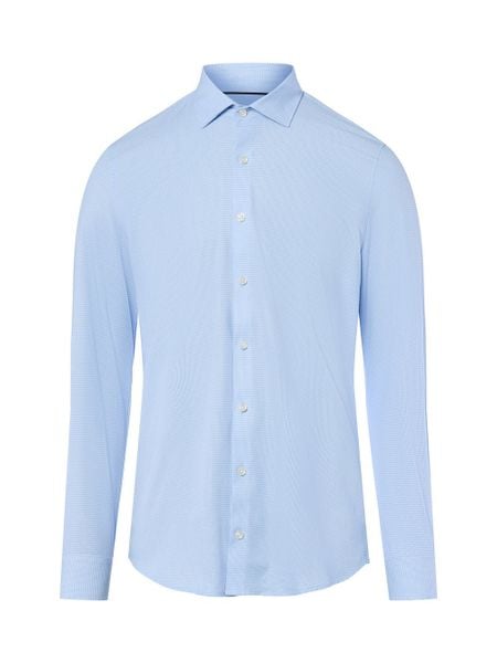 Finshley & Harding koszula biznesowa Mężczyźni Super Slim Fit Bawełna niebieski|biały, 39. Białe koszule męskie Finshley & Harding, m, bez wzorów, z bawełny, bez kołnierzyka, bez ramiączek. Za 229.95 zł.