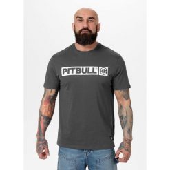 Koszulka sportowa męska Pitbull West Coast T-S Hilltop 170. Szare t-shirty sportowe męskie PITBULL, m, bez ramiączek. Za 89.00 zł.