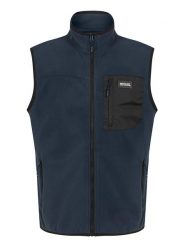 Regatta Kamizelka polarowa "Frankie" w kolorze granatowym rozmiar: 4XL. Niebieskie kamizelki męskie Regatta, xl, z polaru. Za 96.37 zł.