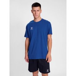 Koszulka hmlGO 2.0 T-SHIRT S/S. Czarne t-shirty męskie HUMMEL, s, bez wzorów, bez kołnierzyka. Za 67.00 zł.