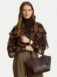 LAUREN RALPH LAUREN Torebka 431P18711005 Brązowy. Brązowe torebki klasyczne damskie Lauren Ralph Lauren, bez wzorów, ze skóry, bez dodatków. Za 1,599.00 zł.