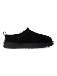 UGG Skórzane botki w kolorze czarnym rozmiar: 39. Czarne botki damskie Ugg, bez obcasa, bez zapięcia. Za 629.55 zł.