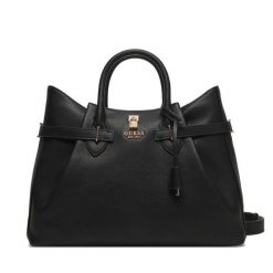 Torebka Guess. Czarne torebki klasyczne damskie Guess, z aplikacjami, bez dodatków. Za 719.99 zł.