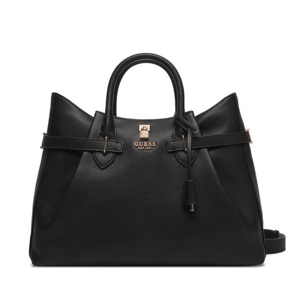 Torebka Guess. Czarne torebki klasyczne damskie Guess, z aplikacjami, bez dodatków. Za 659.99 zł.