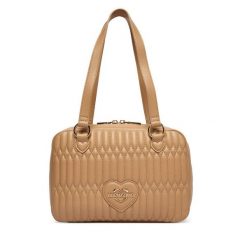 Torebka LOVE MOSCHINO. Brązowe torebki klasyczne damskie Love Moschino, bez wzorów, bez dodatków. Za 879.99 zł.