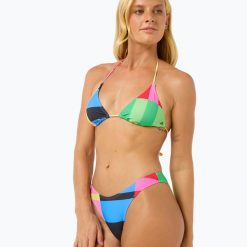 Góra od stroju kąpielowego Rip Curl Las Dalias Sliding Tri. Bikini damskie RIPCURL, bez wzorów. Za 99.99 zł.