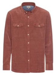 Camel Active Koszula w kolorze rdzawobrązowym rozmiar: 4XL. Brązowe koszule męskie Camel Active, xl, bez wzorów, z bawełny, bez kołnierzyka, bez ramiączek. Za 153.34 zł.