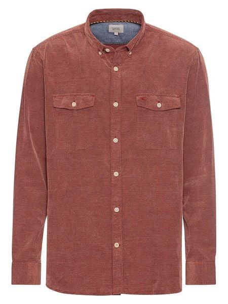 Camel Active Koszula w kolorze rdzawobrązowym rozmiar: 4XL. Brązowe koszule męskie Camel Active, xl, bez wzorów, z bawełny, bez kołnierzyka, bez ramiączek. Za 153.34 zł.