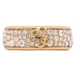 Pierścionek Guess. Żółte pierścionki damskie Guess, złote. Za 299.99 zł.