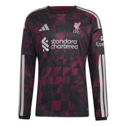 Koszulka Third z długim rękawem Liverpool FC 2026/27. Czarne t-shirty sportowe męskie Adidas, m, bez ramiączek, do piłki nożnej, climacool (adidas). Za 476.00 zł.