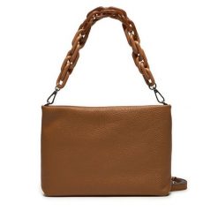 Torebka Gianni Chiarini. Brązowe listonoszki damskie Gianni Chiarini, bez wzorów, bez dodatków. Za 469.99 zł.