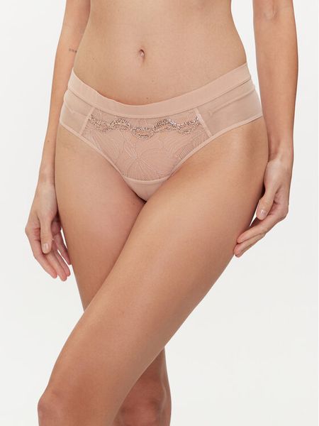 Chantelle X Bokserki Xtravagant C06GB0 Beżowy. Brązowe bokserki i panty damskie Chantelle X, bez wzorów, z syntetyku. Za 179.99 zł.