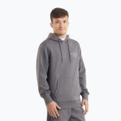 Bluza męska Pitbull Sampson Hooded Sweatshirt. Szare bluzy z kapturem męskie PITBULL, l, z bawełny. Za 189.99 zł.