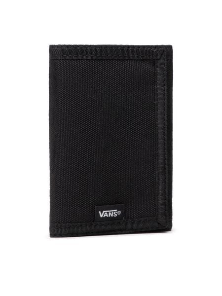 Vans Portfel Mn Slipped VN000C32BLK1 Czarny. Czarne portfele męskie Vans, bez wzorów, z materiału. Za 79.99 zł.
