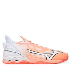 Buty halowe Mizuno. Brązowe buty sportowe na co dzień męskie Mizuno, bez zapięcia, mizuno wave. Za 689.99 zł.