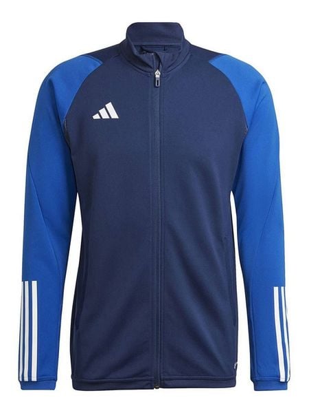 Adidas Kurtka sportowa "Tiro 23 Competition" w kolorze granatowym rozmiar: M. Niebieskie kurtki outdoor męskie Adidas, m, bez wzorów, bez kaptura. Za 132.05 zł.