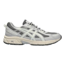 Buty do biegania Asics Gel Venture 6 szare. Białe obuwie do biegania damskie Asics. Za 508.40 zł.