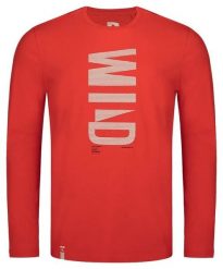 T-shirt męski Loap Allonzo czerwony. Brązowe t-shirty męskie ÀLG, m, bez wzorów, z bawełny, bez kołnierzyka. Za 157.99 zł.