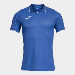Koszulka Joma Fit One. Niebieskie t-shirty sportowe męskie Joma, l, z dżerseju, bez ramiączek, do piłki nożnej. Za 135.30 zł.