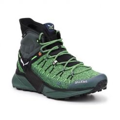 Buty trekkingowe męskie Salewa MS Dropline Mid. Czarne buty trekkingowe męskie Salewa, z gumy, za kostkę, bez zapięcia, trekkingowe. Za 1,132.00 zł.