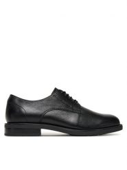 Tommy Hilfiger Półbuty Hilfiger Vogue FM0FM05768 Czarny. Czarne buty wizytowe męskie Tommy Hilfiger, ze skóry, bez zapięcia. Za 479.99 zł.