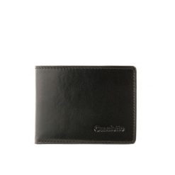 Czarny portfel męski skórzany Canaletto PM1067s164GR RFID. Czarne portfele męskie bez wzorów, ze skóry. Za 170.10 zł.