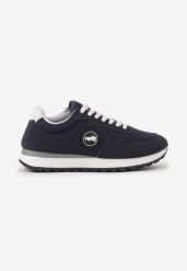 Niebieskie Buty Sportowe Sneakersy z Ozdobną Aplikacją Salintia. Niebieskie buty sportowe na co dzień męskie Born2be, z jeansu, bez zapięcia. Za 79.99 zł.