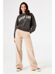 Garcia Bluza w kolorze antracytowym rozmiar: XL. Czarne bluzy bez kaptura damskie Garcia, xl, z bawełny. Za 118.84 zł.