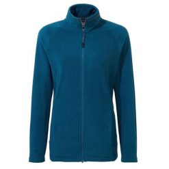 Bluza Polarowa Damska Expert Miska 200. Niebieskie bluzy bez kaptura damskie CRAGHOPPERS, z polaru. Za 169.99 zł.