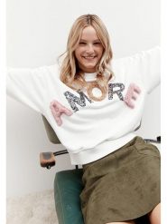 More & More Bluza w kolorze białym rozmiar: 34. Białe bluzy bez kaptura damskie MORE & MORE. Za 139.87 zł.