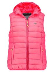 Geographical Norway Kamizelka pikowana "Vatikolor" w kolorze różowym rozmiar: S. Różowe kamizelki damskie Geographical Norway, s. Za 109.26 zł.