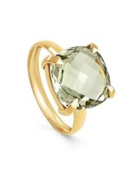 OR Carats Złoty pierścionek z ametystem rozmiar: 50. Zielone pierścionki damskie OR Carats, z ametystem, złote. Za 1,022.56 zł.