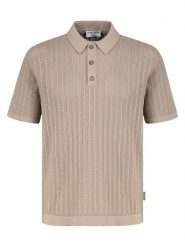 Eight2Nine Koszulka polo w kolorze beżowym rozmiar: S. Brązowe koszulki polo męskie Eight2Nine, s, bez wzorów, bez ramiączek. Za 104.99 zł.