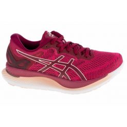Kobieta Bieganie Buty Asics GlideRide Czerwony. Czerwone obuwie do biegania damskie Asics. W wyprzedaży za 625.40 zł.