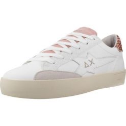 Buty SUN68 KATY LEATHER Biały. Białe obuwie trekkingowe damskie SUN68. Za 397.99 zł.