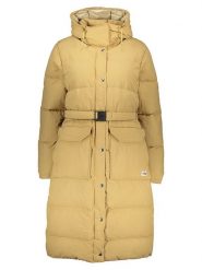 The North Face Płaszcz puchowy "Sierra" w kolorze beżowym rozmiar: M. Brązowe płaszcze damskie The North Face, m, bez wzorów, z puchu. Za 964.11 zł.