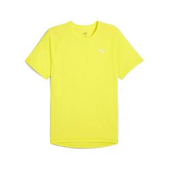 Męska koszulka do biegania VELOCITY PUMA Lemon Sherbert Yellow. Żółte t-shirty sportowe męskie Puma, m, bez ramiączek, do biegania. Za 85.99 zł.