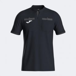 Koszulka krótki rękaw Piłka Nożna Mężczyzna Joma REFEREE Czarne. Czarne t-shirty sportowe męskie Joma, m, z meshu, bez ramiączek, na fitness i siłownię. Za 127.50 zł.