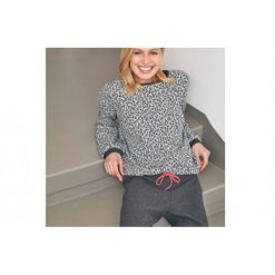 Piżama damska rozm. XXL Leopard Skin P721238. Szare piżamy damskie Massana Homewear, s, bez wzorów, z bawełny, bez ramiączek. Za 369.00 zł.