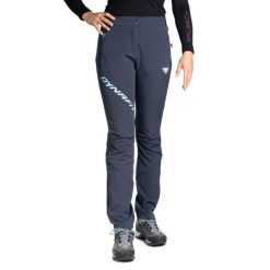 Spodnie softshellowe damskie Dynafit Transalper Pro Women. Niebieskie spodnie materiałowe damskie Dynafit, bez wzorów, sportowe. Za 643.45 zł.