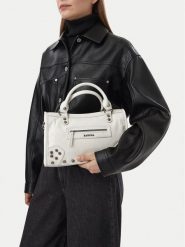 Badura Torebka EO-LDA9795 Biały. Białe torebki klasyczne damskie Badura, bez wzorów, bez dodatków. Za 429.99 zł.