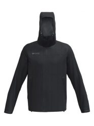 ROCK EXPERIENCE Kurtka przeciwdeszczowa "Observer" w kolorze czarnym rozmiar: S. Czarne kurtki outdoor męskie ROCK EXPERIENCE, s, bez kaptura. Za 239.99 zł.