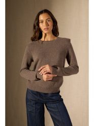 Perfect Cashmere Kaszmirowy sweter "Devezas" w kolorze brązowym rozmiar: L. Brązowe swetry klasyczne damskie Perfect Cashmere, l, z kaszmiru, bez kołnierzyka. Za 798.95 zł.